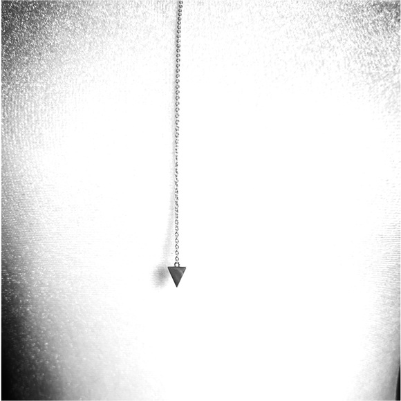 Gorjana Women's Double Strand Pendant Necklace Silver Tone Chain Lobster Closure - Picture 4 of 5